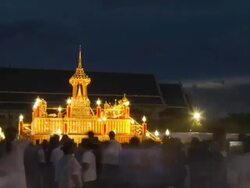 Visakha Puja Day in Thailand time lapse Stock Footage