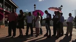 CLEAN : Mass wedding held on Valentine's Day in Nicaragua News Clip