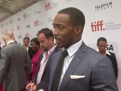 Anthony Mackie - 'Black And White' Premiere - 2014 Toronto International Film Festival Stock Footage