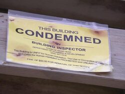 Condemned beach house at Outer Banks News Clip