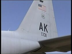 US plane loads aid and performs airdop over Pakistan Instructional Video