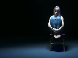 HD: Abused Girl All Alone Stock Footage