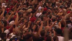 Trump Holds Rally in Phoenix, Arizona News Clip