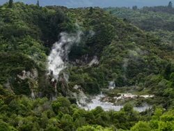 Geothermal Lake Stock Footage