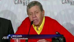VOICED : Jerry Lewis comedia en Cannes News Clip
