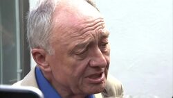 Ken Livingston Speaking To Media Outside Global Radio Building News Clip