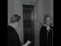 LIB 10-10-71 SOVIET PRESIDENT LEONID BREZHNEV DECORATES BULGARIAN PRESIDENT, TODOR ZHIVKOV News Clip