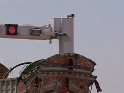 CLEAN: Pakistan uses giant scanners in struggle against truck bombs News Clip