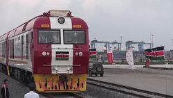 CLEAN : Kenya unveils first new railway in a century News Clip