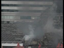 Serious fire damages flower market News Clip