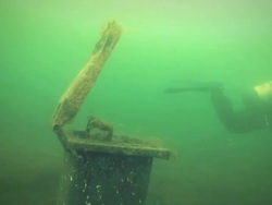 Marine pollution Stock Footage