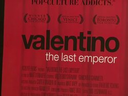 Valentino: The Last Emperor Premiere Stock Footage