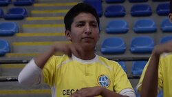 CLEAN : Sports event held for young disabled Guatemalans News Clip