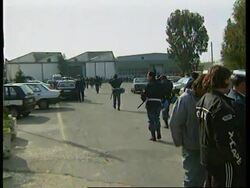 ITALY: AUTHORITIES CLOSE PORT OF BRINDISI TO ALBANIAN REFUGEES News Clip