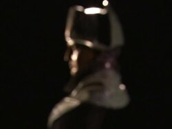 A bust of Napoleon Bonaparte rotates against a black background. Stock Footage