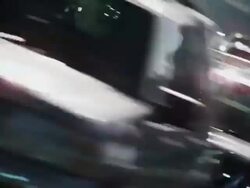 Time lapse close up of  commuter traffic congestion racing around curve toward camera on the Ben Franklin Bridge. Stock Footage