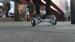 CLEAN : Stock shots: US recalls 500,000 hoverboards over fire risk News Clip
