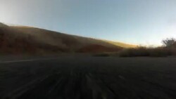 Stretch of U.S. One in Marin County, California that is often used for car, motorcycle, and bicycle commercials. Road contains no trees, no signs, and perfect lines. It is available for rental from Marin County. Stock Footage