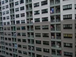 Apartment house Stock Footage