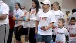 CLEAN : Guatemala City brightens up with colour run News Clip