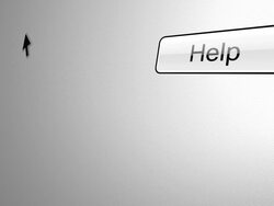 Help Button Click Stock Footage