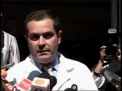 Hospital, doctor's statement, newspapers, Pinochet Foundation president Instructional Video