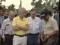 Bush Senior and Clinton visit tsunami region Instructional Video