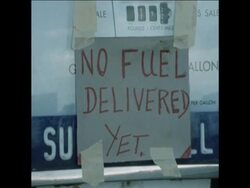 SYND 8-1-74 PETROL SITUATION ON THE ISLAND OF MALTA, DUE TO OIL CRISIS News Clip