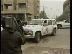 UNMOVIC inspectors check site News Clip