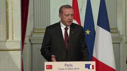 EDIT Erdogan says world too focused on Kobani, Hollande reacts Instructional Video