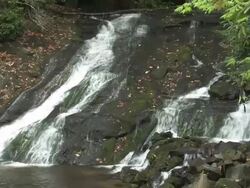 Lil waterfall 115 Stock Footage