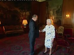Queen Elizabeth meets Scottish First minister Alex Salmond News Clip
