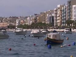 Yachts in Valletta Harbour News Clip