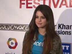 EVENT CAPSULE REPORTER/CHYRON:  Global Citizen Festival In Central Park To End Extreme Poverty Stock Footage