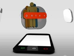 Phone applications Stock Footage