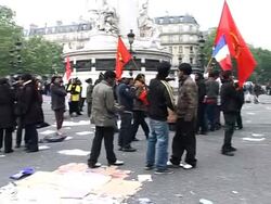 CLEAN: French Tamils protest against Sri Lankan army offensive News Clip