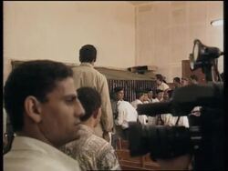 Egypt - Court Cage Rage Greets Death Sentences News Clip