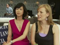 Mr. Nobody Interviews: Venice Film Festival 2009 Stock Footage