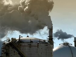 Oil Refinery Stock Footage