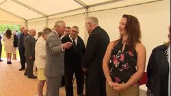 Prince Charles Tours the Strata Florida Abbey News Clip