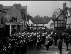 Royalty At The Funeral of Lord Milford Haven. News Clip