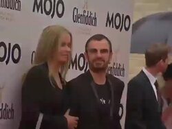 Ringo Starr & Barbara Bach on the Red Carpet News Clip