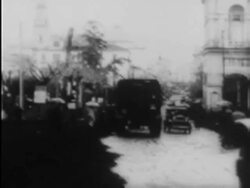 Mount Vesuvius eruption cleanup Stock Footage