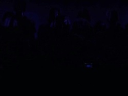 Strobe light at concert Stock Footage