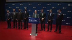 NEW YORK MAYOR LEADS DISCUSSION ON CLIMATE CHANGE Instructional Video