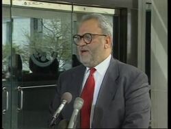 USA: PALESTINIAN ENVOYS MEET WITH US MEDIATOR DENNIS ROSS News Clip