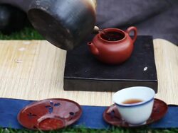 Traditional Tea Making.time lapse Stock Footage