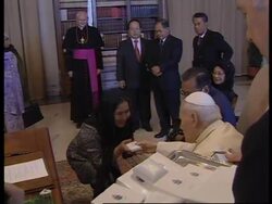 Malaysian PM meets Pope for talks on inter faith relations News Clip