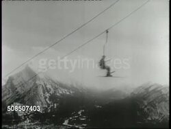New Ski Lift Opens in Banff, Alberta News Clip