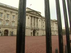 Buckingham Palace & Gold Gates News Clip